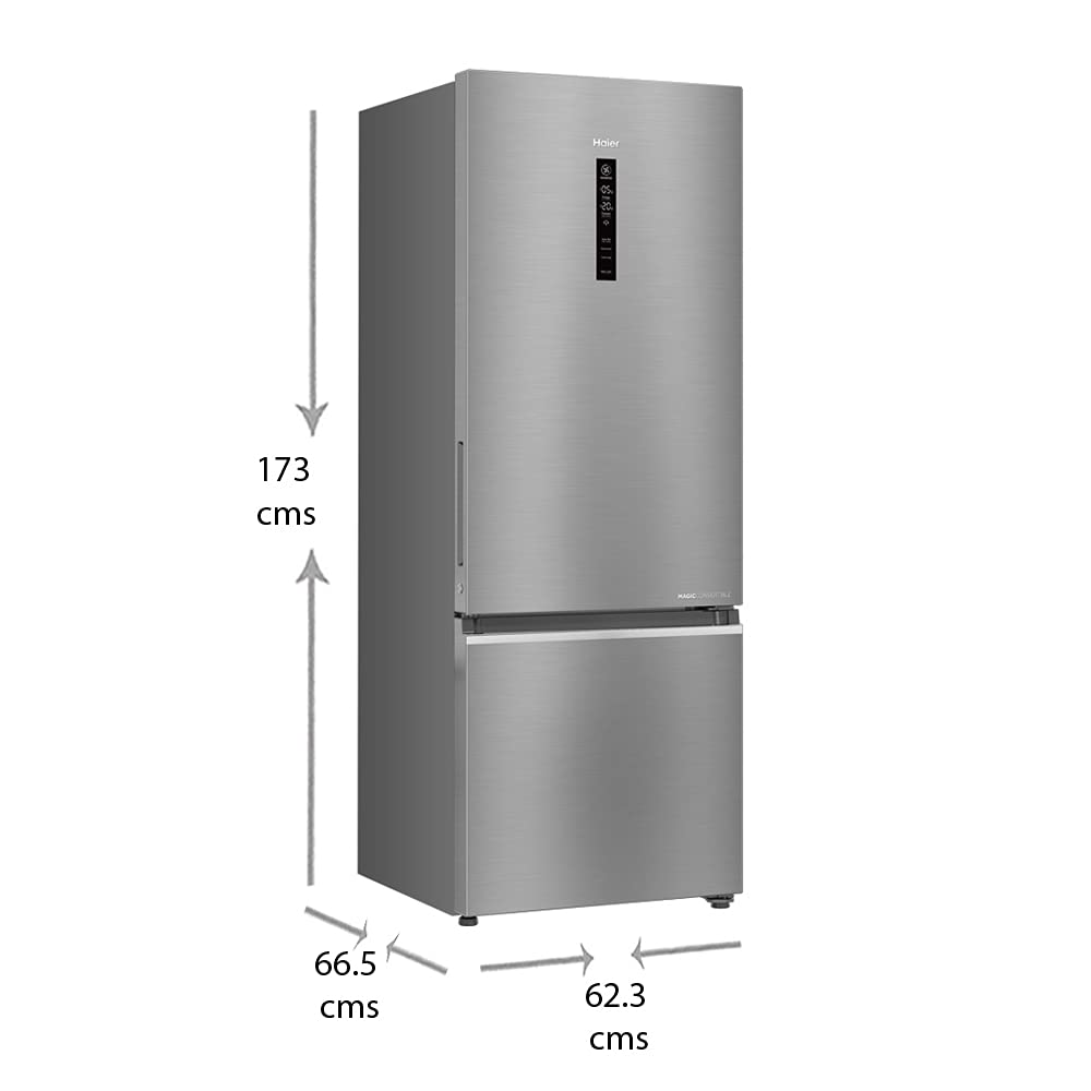 Haier 376 L 3 Star HRB3964CISE Double Door Convertible Bottom Mounted
