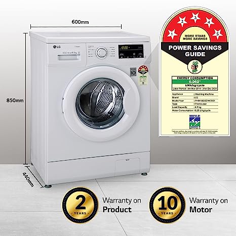 Lg washing machine power deals consumption in watts