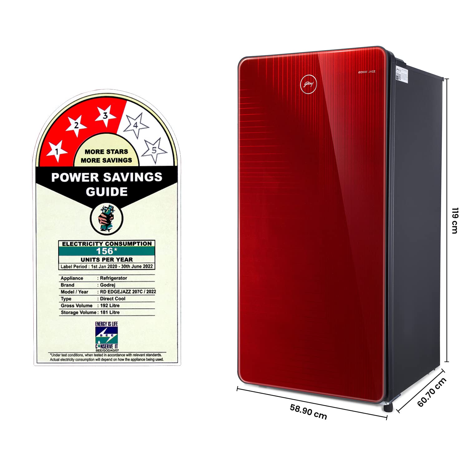 3 star refrigerator power deals consumption 2020