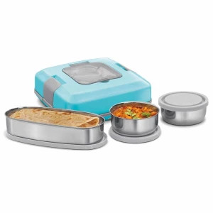 Buy Milton Flatron Electric Stainless Steel Tiffin (3 Containers) For Best  Price from Nearest Store