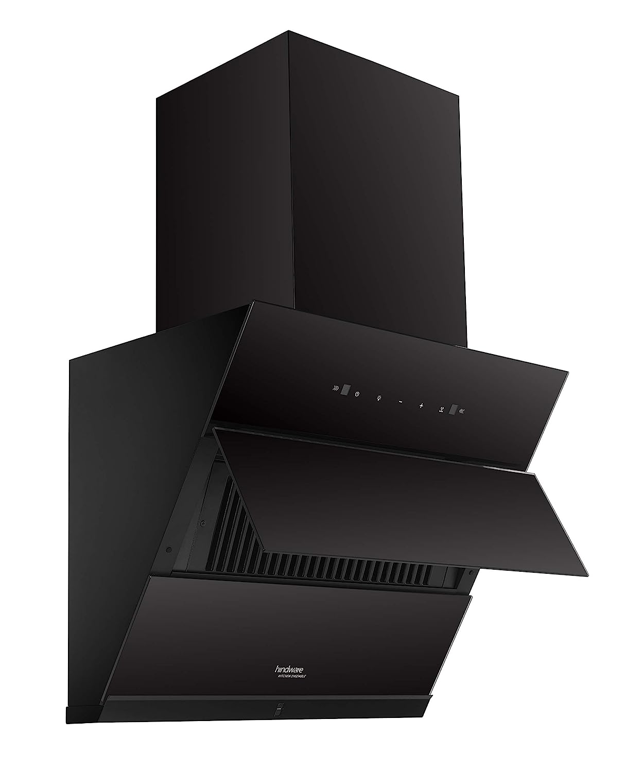 Hindware Skyla 60 cm 1350 m hr Chimney Black
