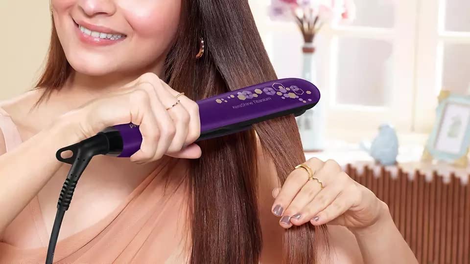 Philips kerashine hair 2025 dryer and straightener