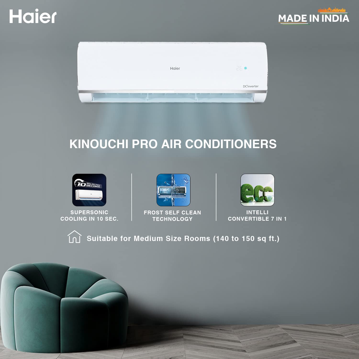 Haier ac made in store which country