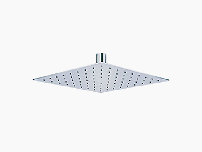 kohler K73040INCLCP Square 254mm Katalyst™ rain showerhead in