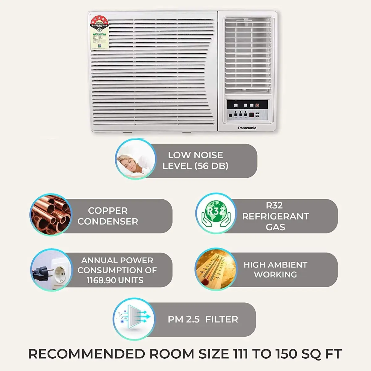 window ac 1.5 ton price panasonic