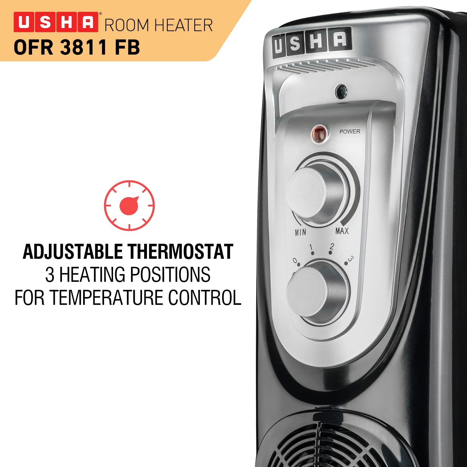 Thermostat Usha Room Heater Oil Filled Usha Oil Filter Heater USHA