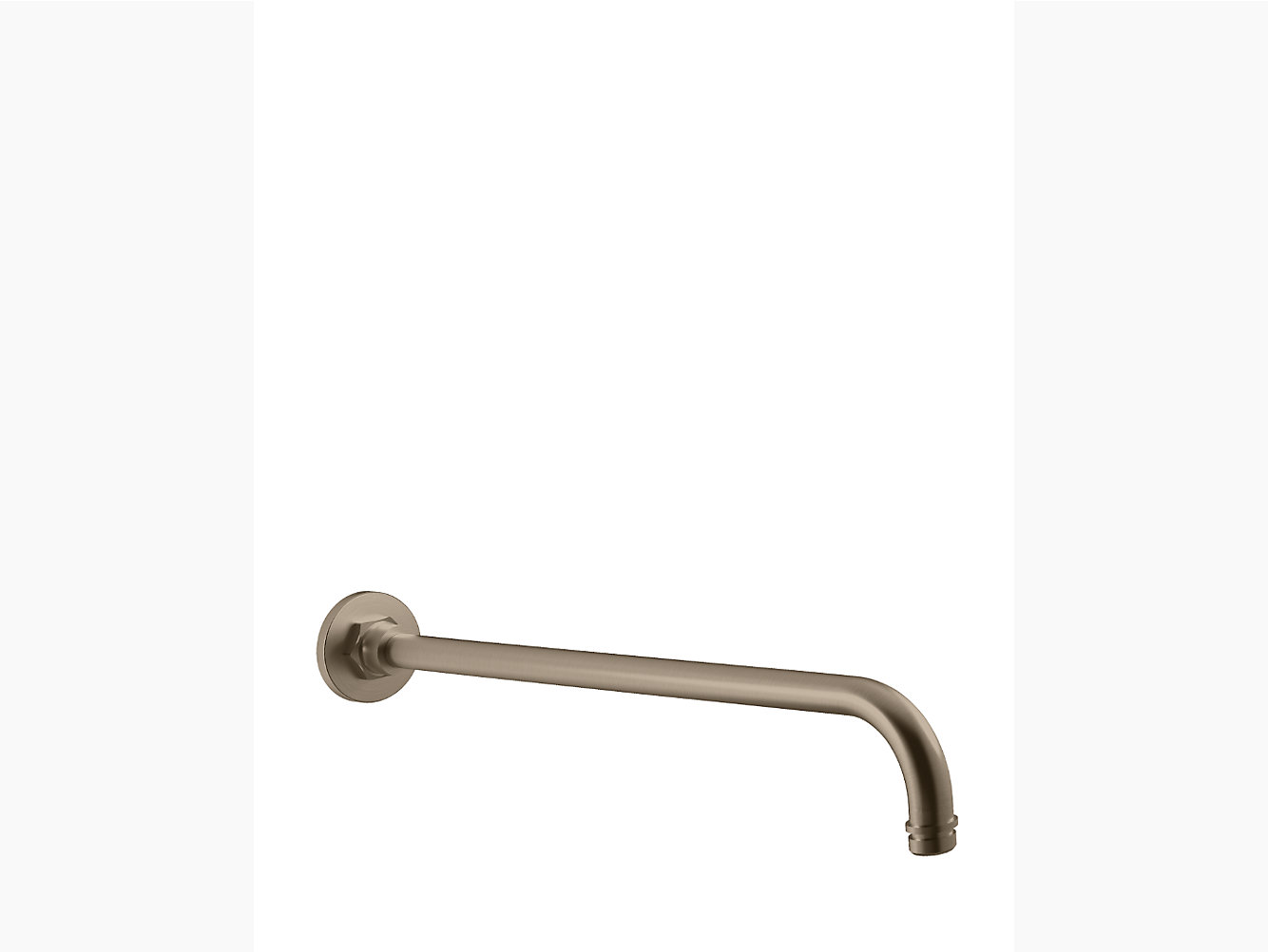 kohler K16346INBV Wall mount shower arm in brushed bronze