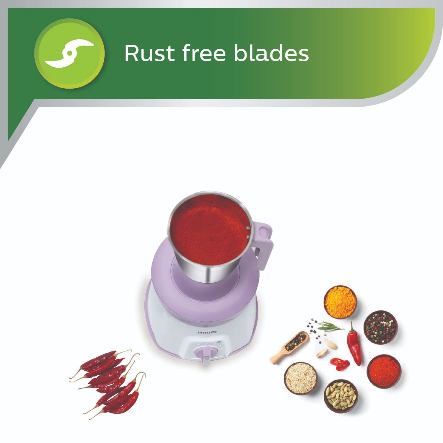 Philips Avenger HL7581 600 Juicer Mixer Grinder (Pink, 3 Jars)