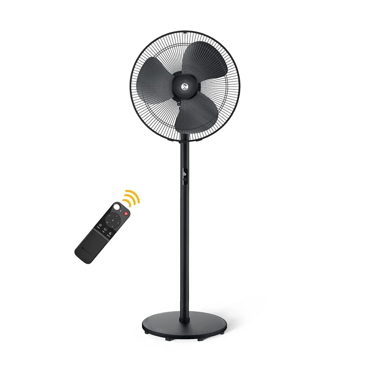 Table fan with deals remote