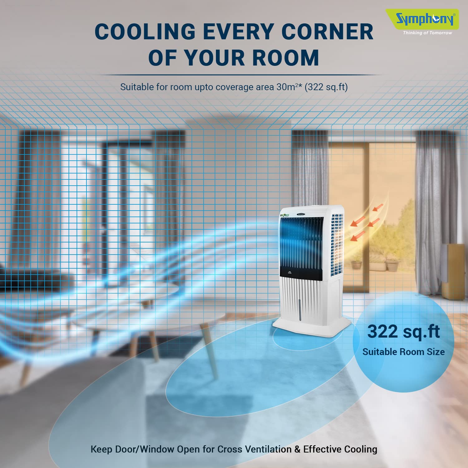 Symphony storm 70i tower 70l air cooler cheap
