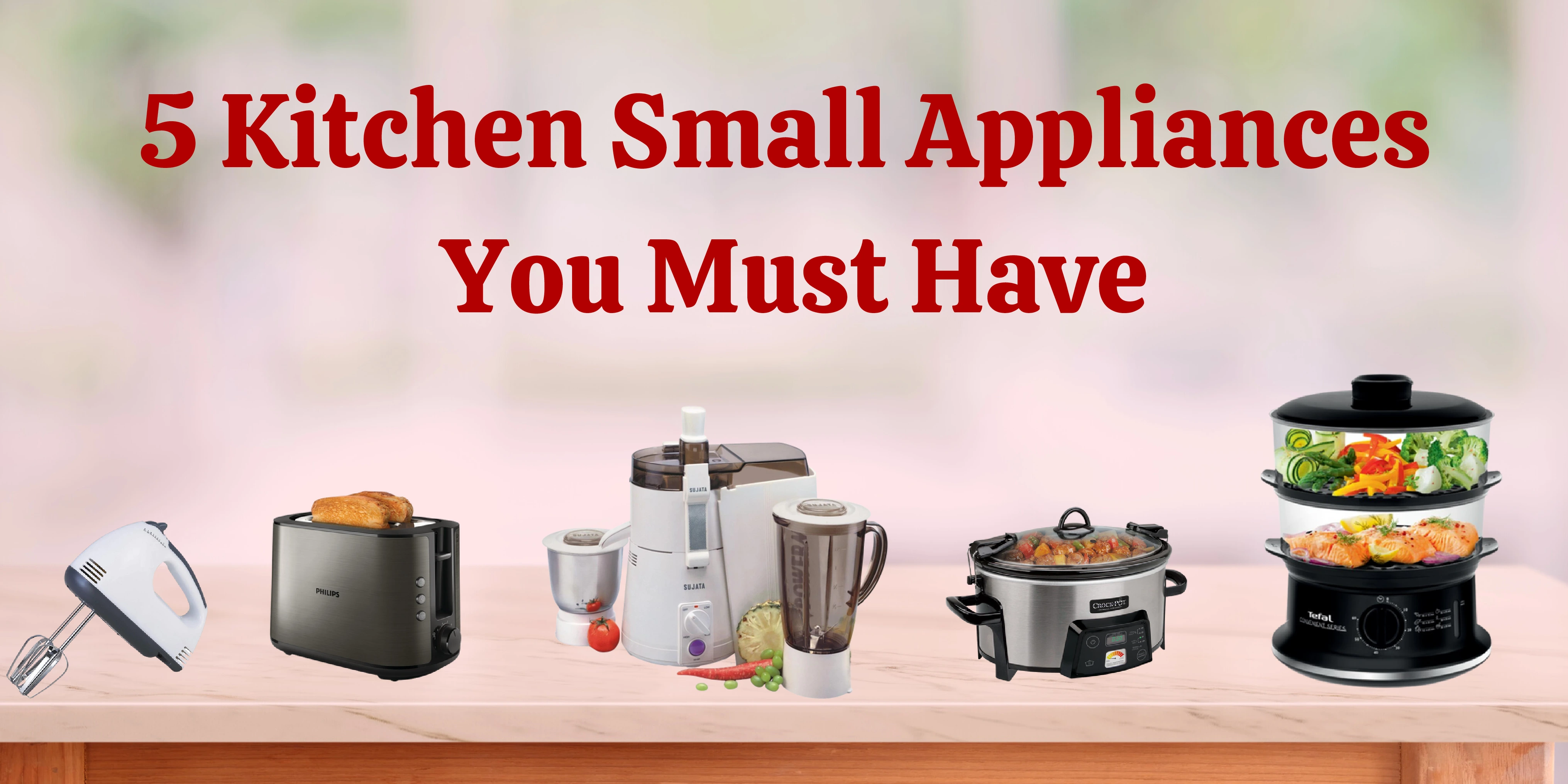 Small cooking appliances