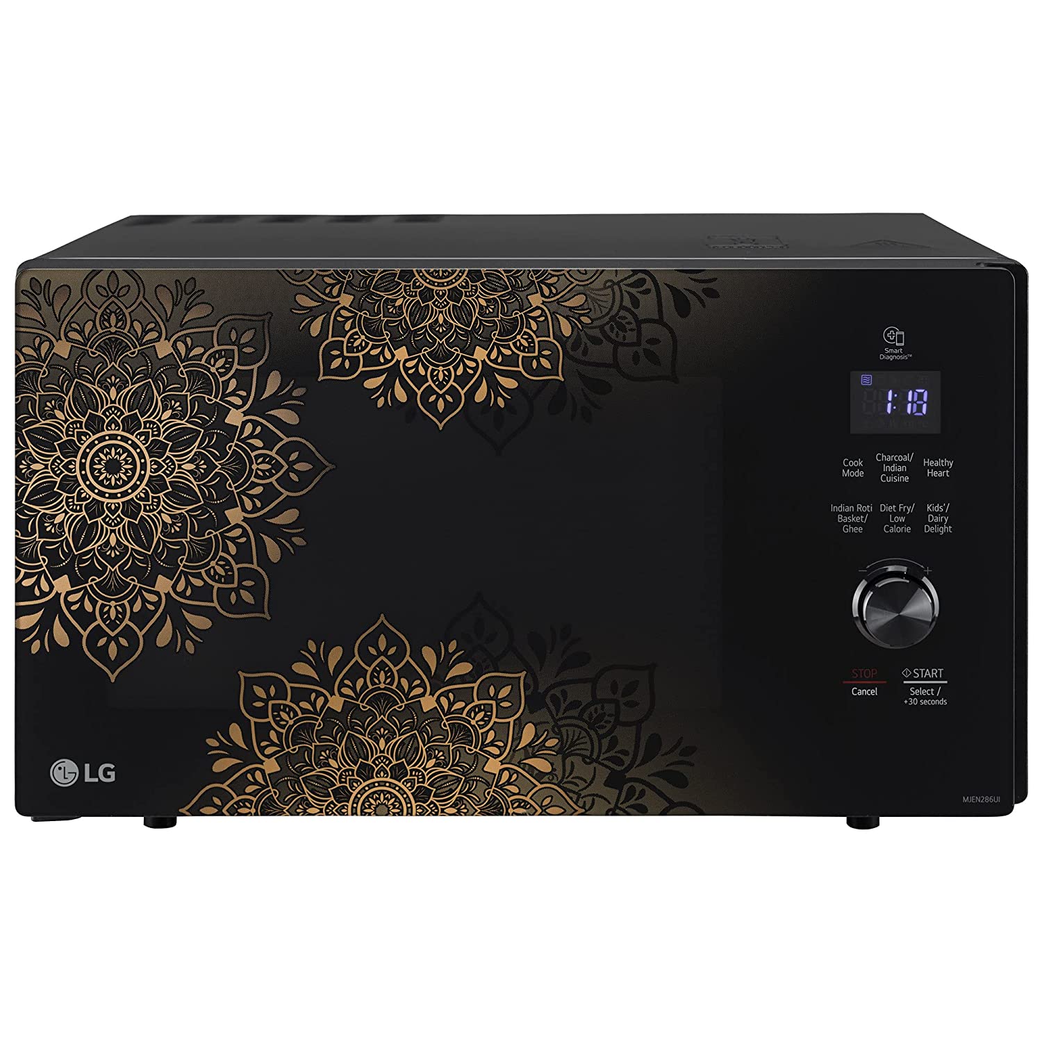 LG 28 L Charcoal Convection All In One Microwave Oven (MJEN286UI, Black)